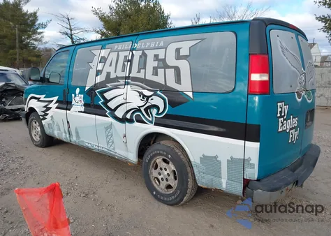 2006 Chevrolet Express Ls из США, поврежденный, VIN 1GNFH15T261132926